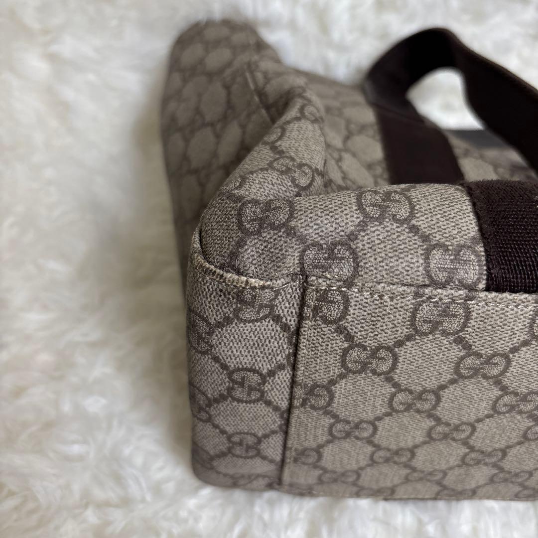 【良品✨】GUCCI トートバッグ　キャンバス