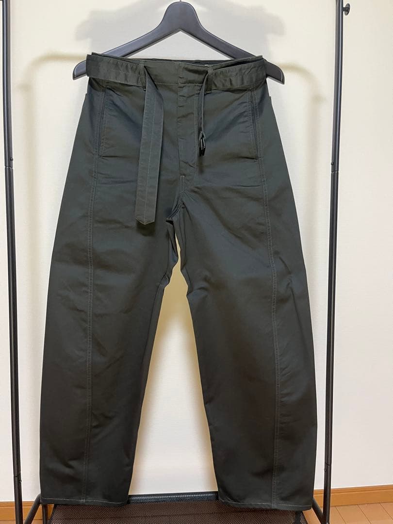 パンツ LEMAIRE TWISTED BELTED PANTS