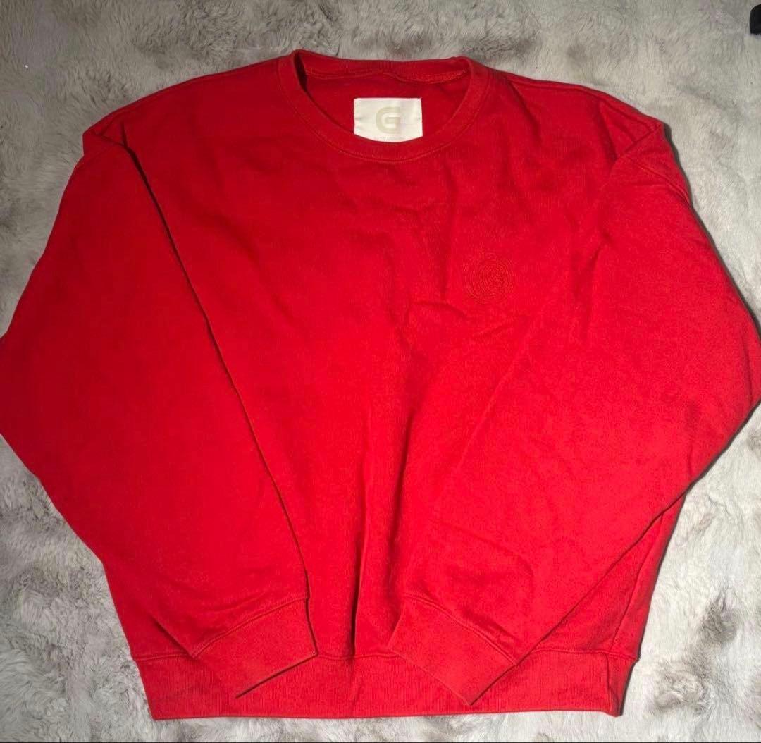 【美品】gadid anoniem 赤スウェット