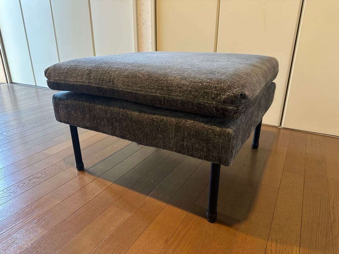 オットマン　モダンデコ　ストーングレー　ZONA