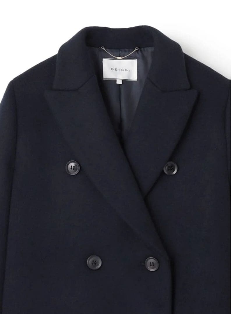 precious掲載　定価9.2万　ベイジ CLOVIS ケープ コート