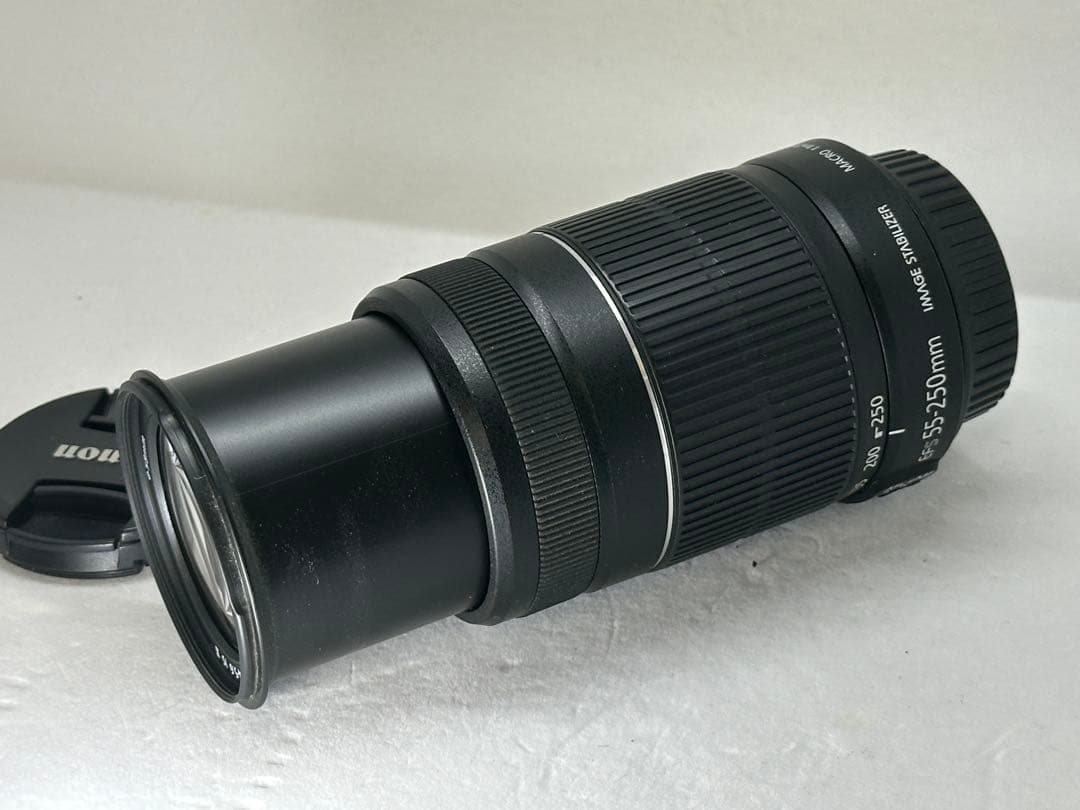 Canon EF-S 55-250mm IS ii ズームレンズ 美品