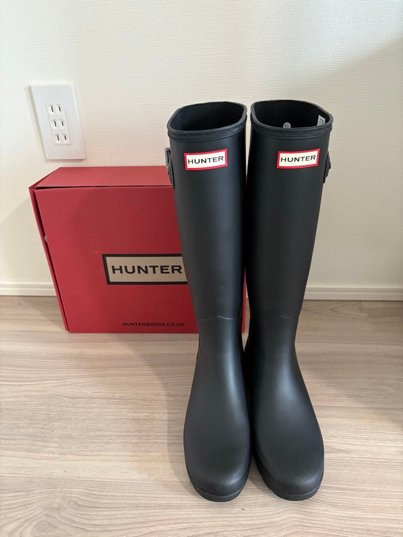 ⭐︎美品⭐︎ ハンター　ロングレインブーツ