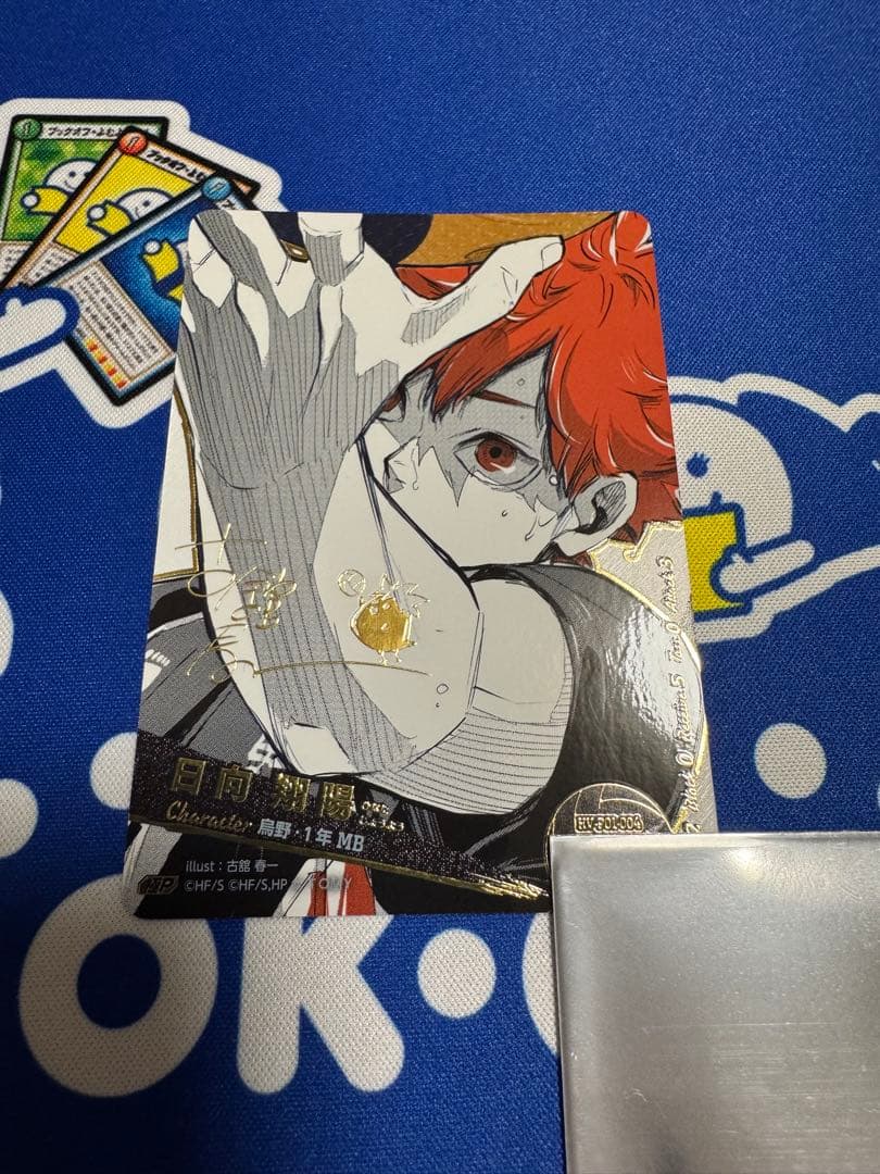 バボカ　日向翔陽　極P サイン入り　シリアル入り