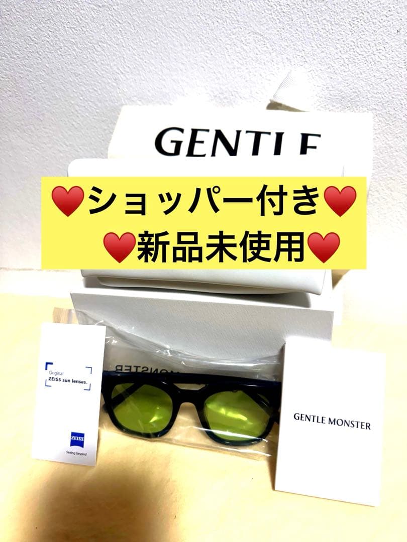 k*。様 ジェントルモンスター South Side サングラス グリーン