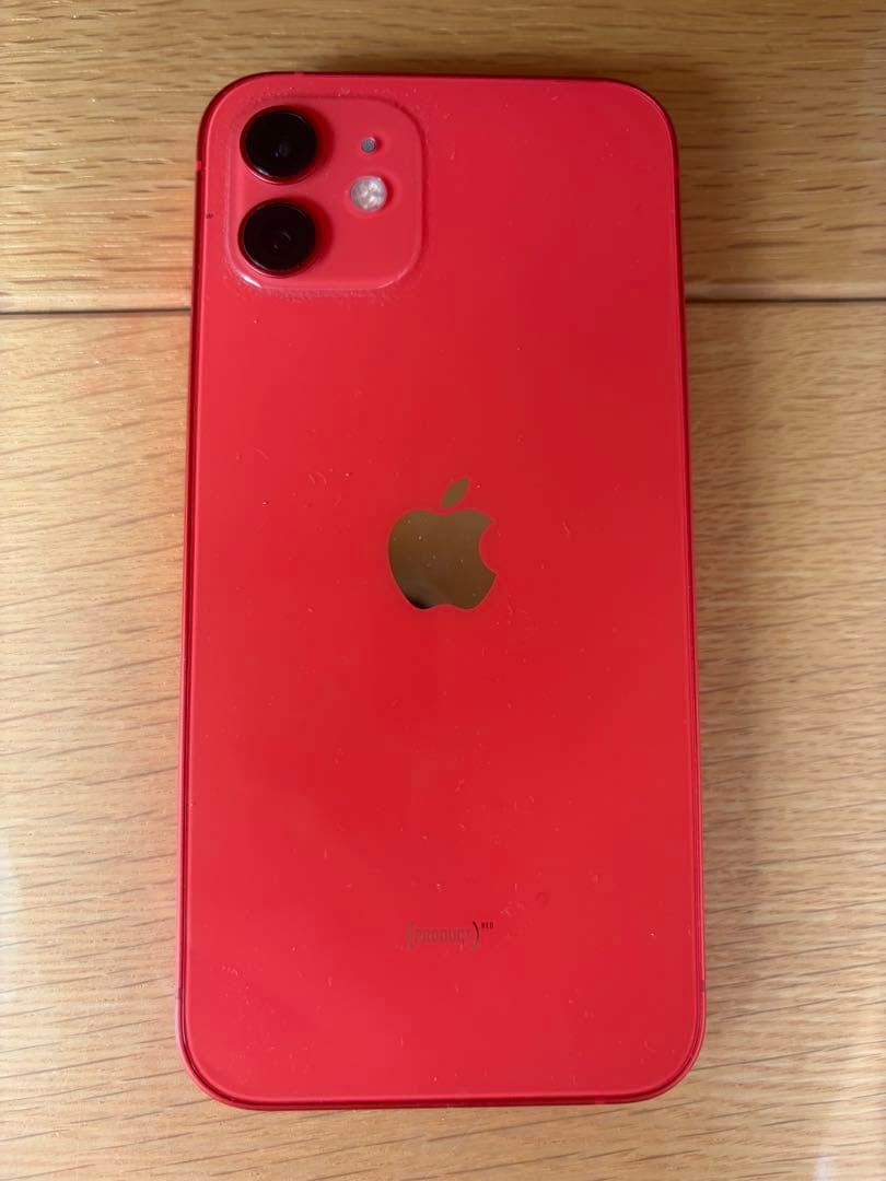【⭐︎超美品⭐︎】Apple iPhone 12 (PRODUCT(RED)) 本体