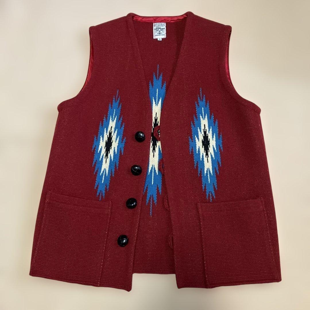 ORTEGA'S チマヨウールベスト 38サイズ　美品