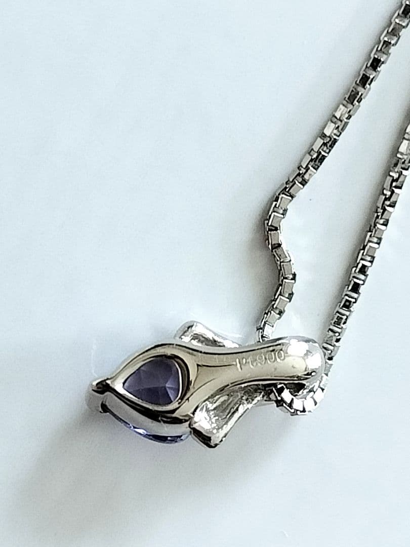 タンザナイトptネックレス