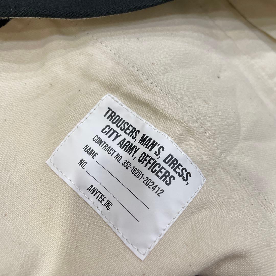 パンツ anytee classics Officer Pants BlackChino