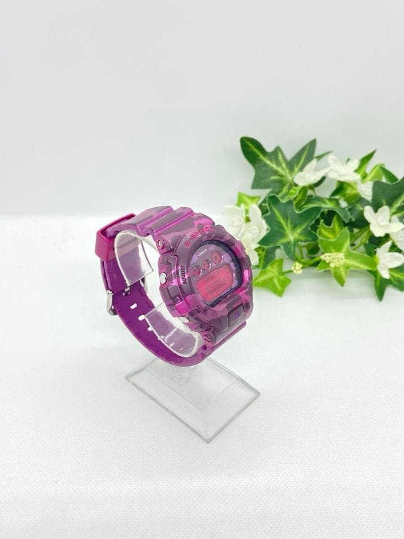 稼動 G-SHOCK DW-6900CF ピンクパープル　迷彩　カモフラージュ