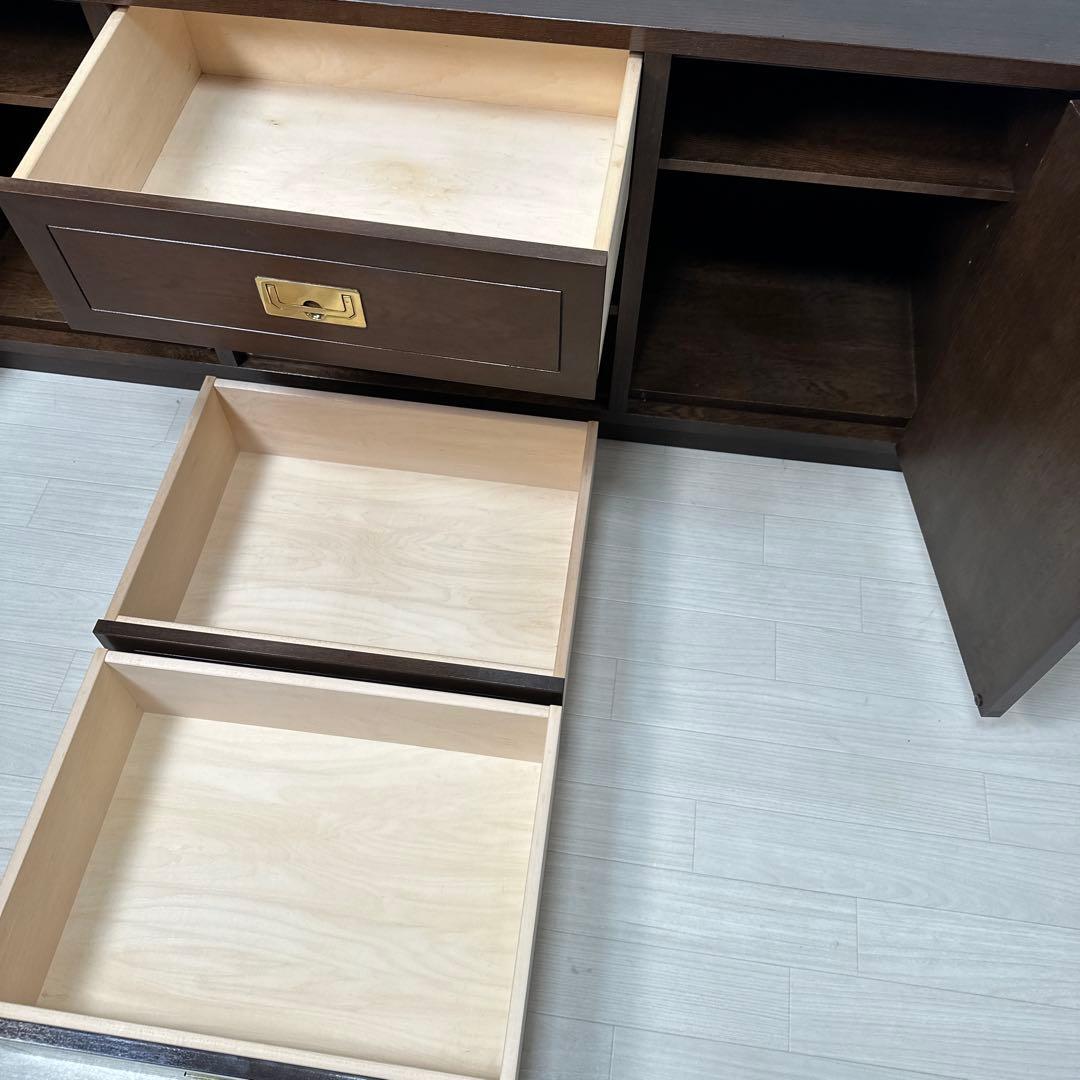 カリモク ドマーニ モーガントン サイドボード ブラウン キャビネット i4※