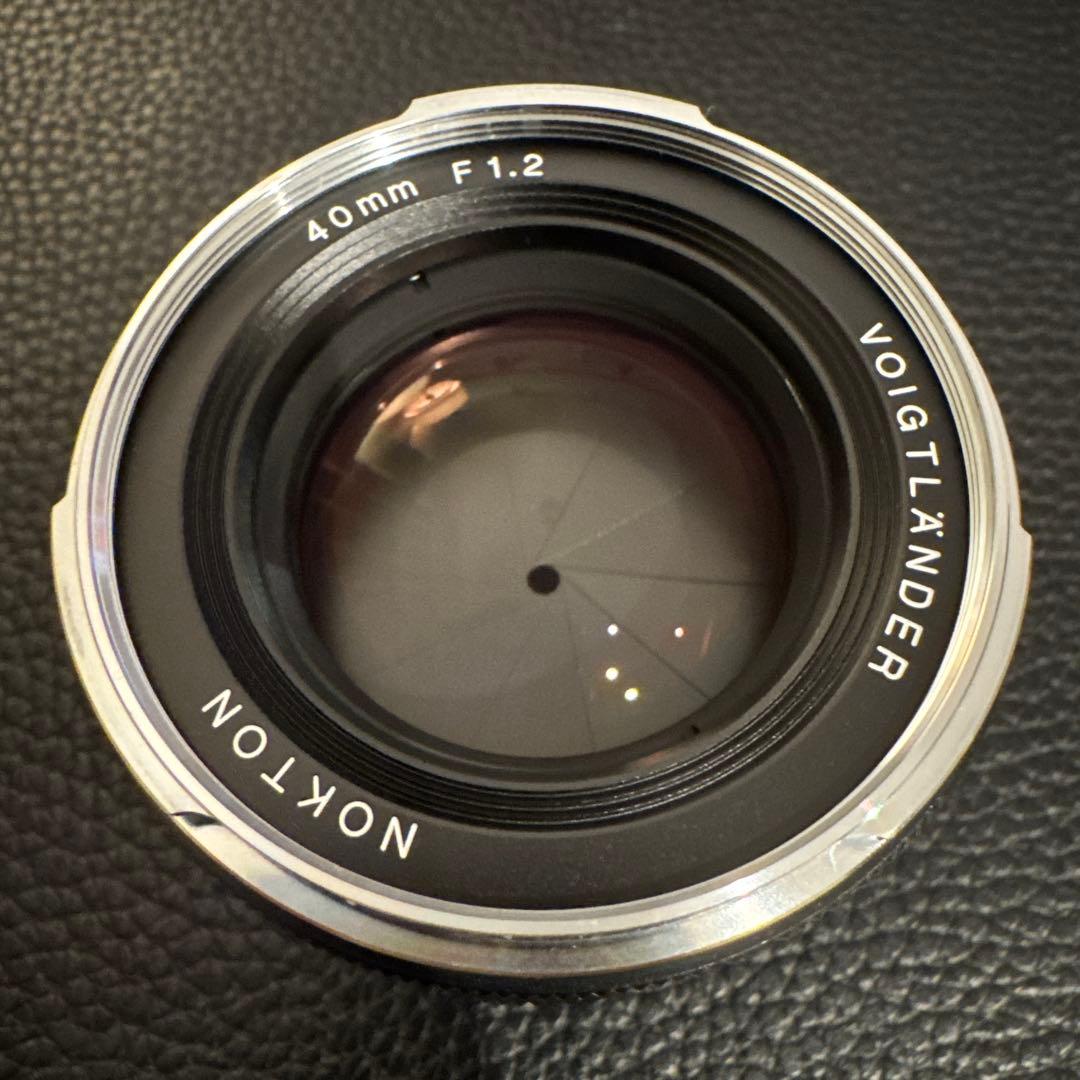 【未使用】フォクトレンダー Nokton 40mm f1.2 VM