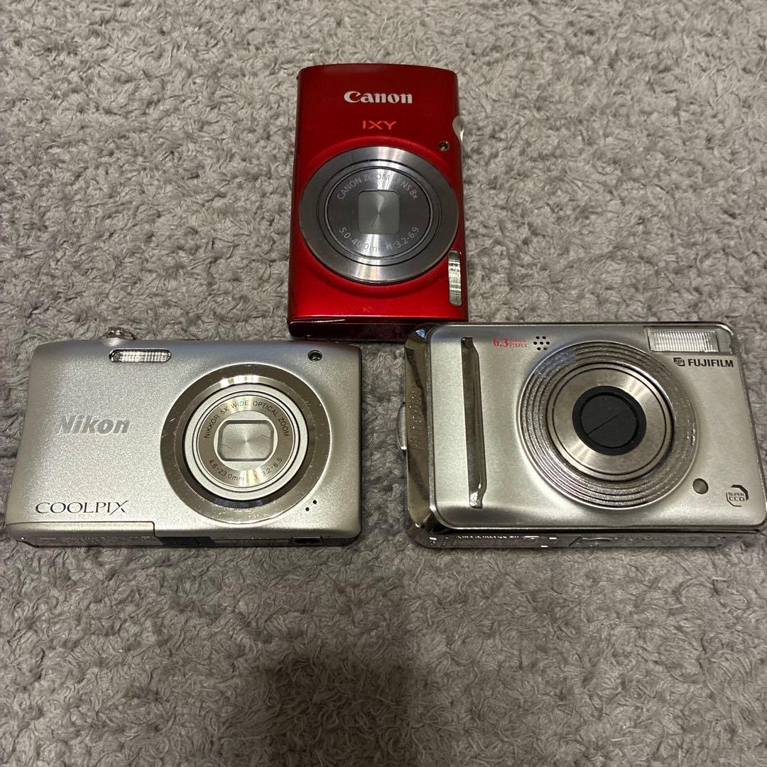 デジカメ3台セット