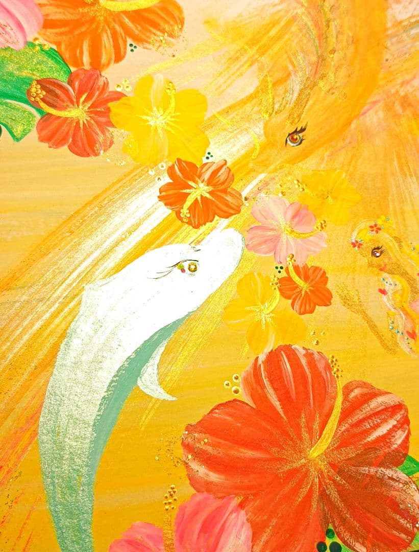 開運絵画　❀HAWAII❀ポジティブソウル