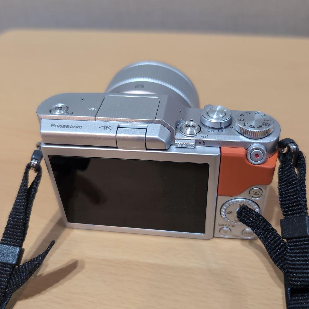 LUMIX ミラーレス一眼 カメラ DC-GF9 ダブルレンズキット オレンジ