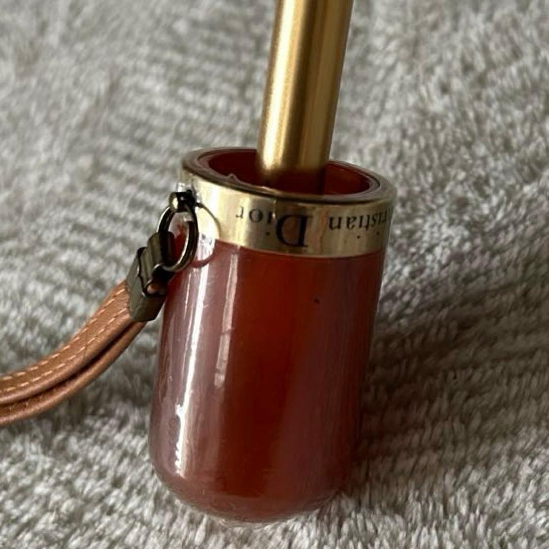 【未使用タグ付】レア！クリスチャンディオール　エンブレムロゴ　折りたたみ傘