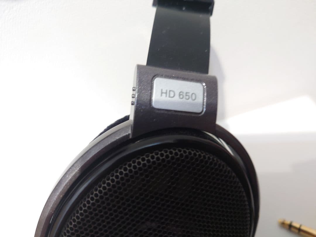 ゼンハイザー HD 650 程度良好 4.4mmバランスケーブル付き