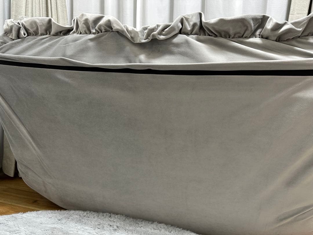 FrancFranc カラン フロアソファ （W1120～1570） グレー