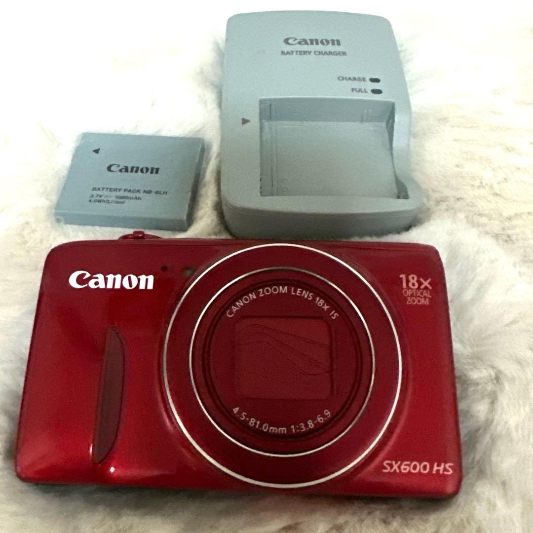 Canon powershot SX600HS デジタルカメラ　レッド