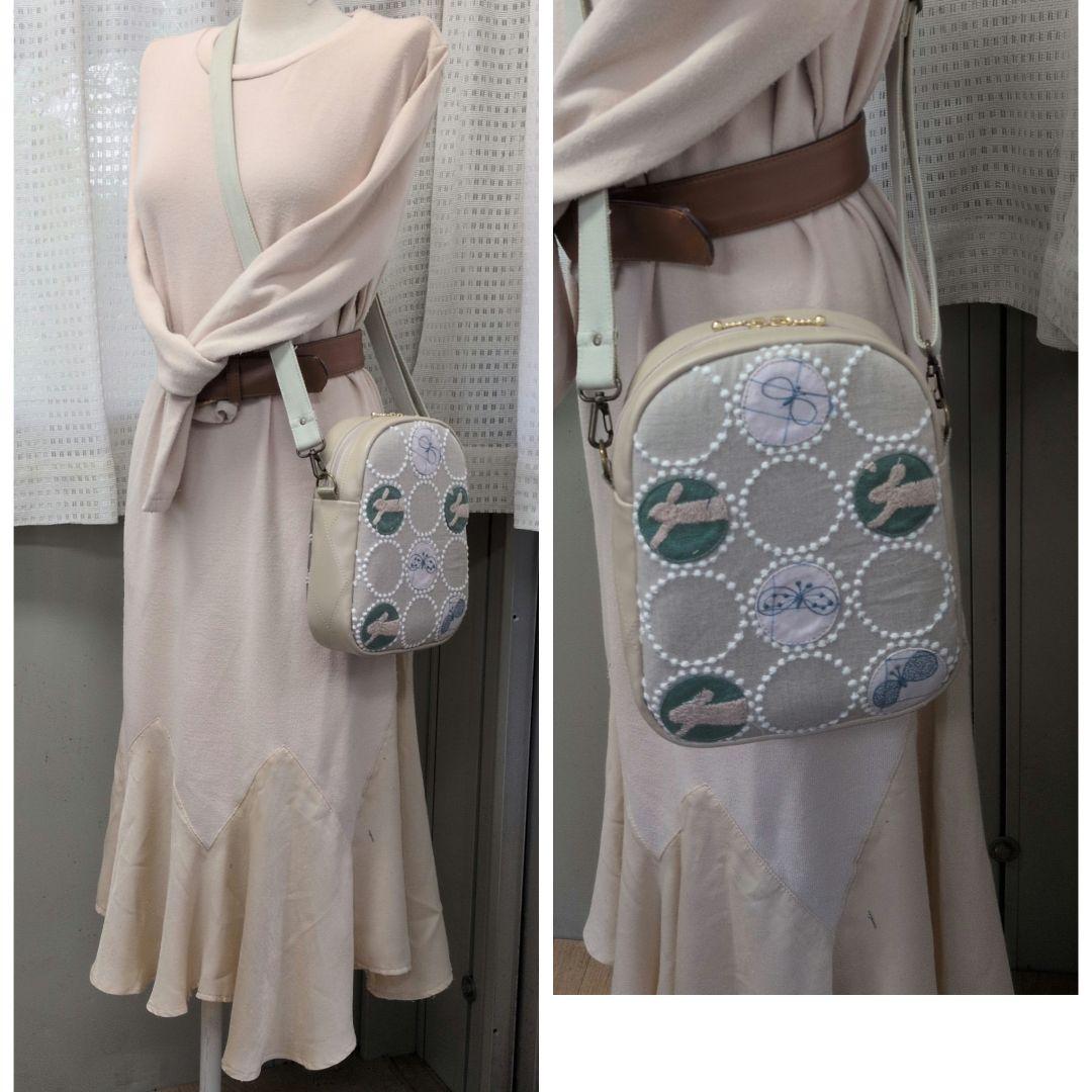 桜もちページ⭐️ミナペルホネン　ハンドメイド　バッグ　ポシェット