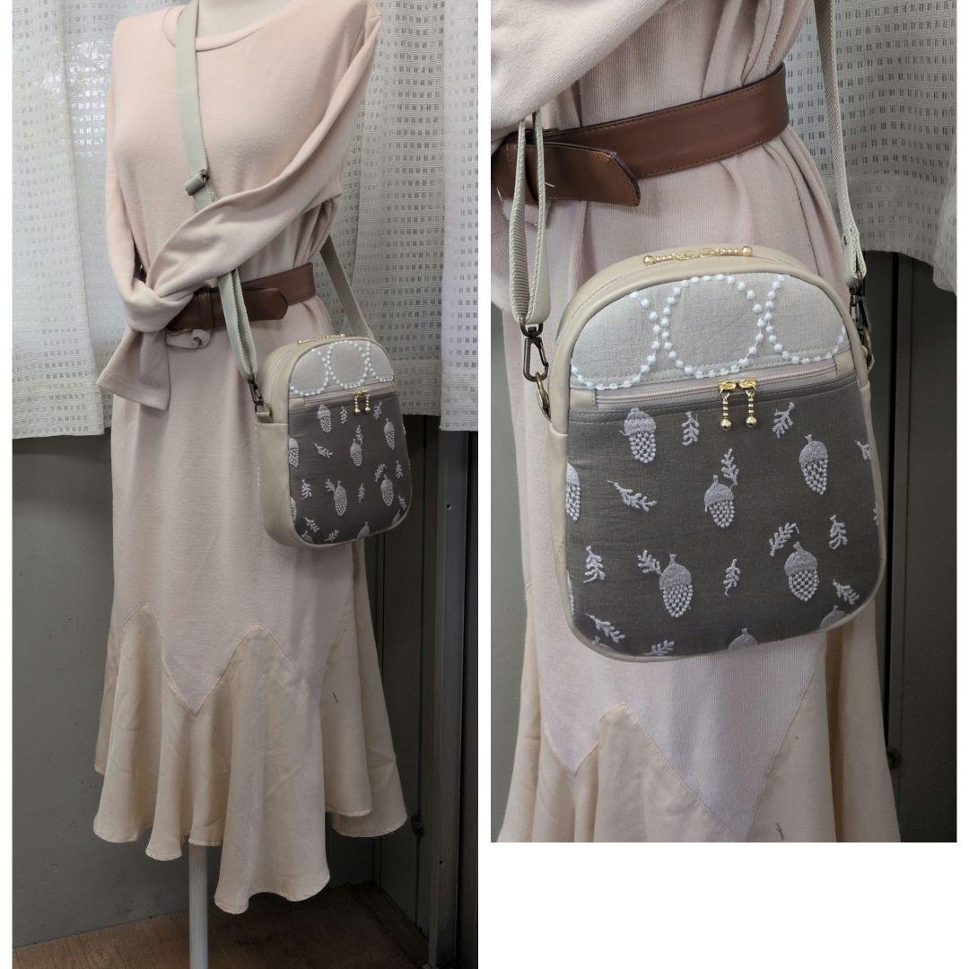 桜もちページ⭐️ミナペルホネン　ハンドメイド　バッグ　ポシェット