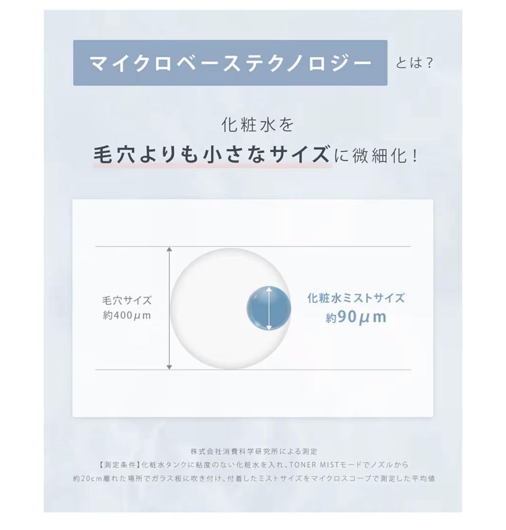 SALONIA フェイススチーマー グレー 箱+コード付き