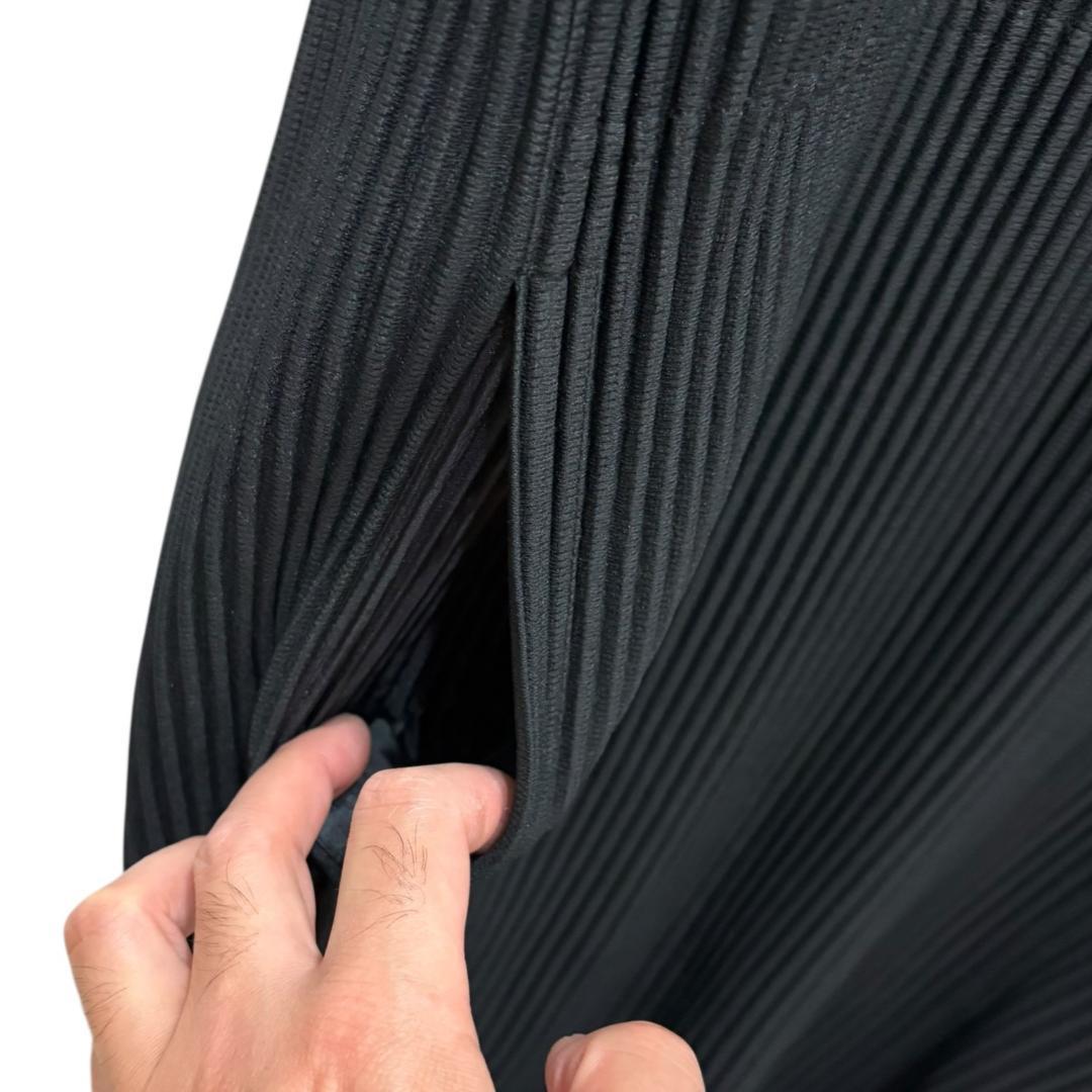 HOMME PLISSE オムプリッセ ロング丈ベスト　HP43JK113