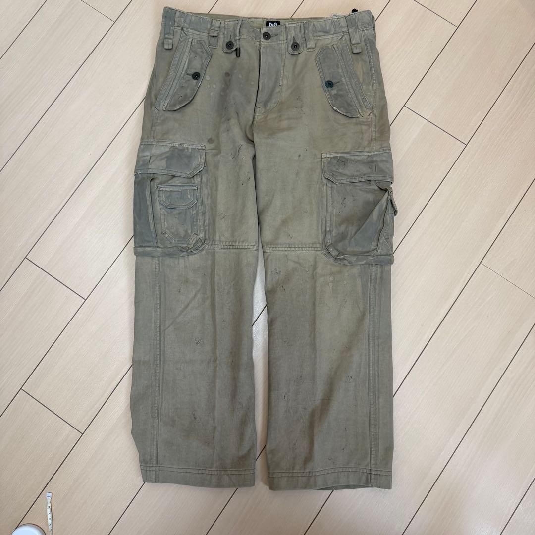 【レア】D&G Dolce&Gabbana ペイントデニム