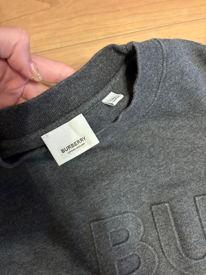 値下 バーバリー ホースフェリー トレーナー スウェット　14y 164 大人可