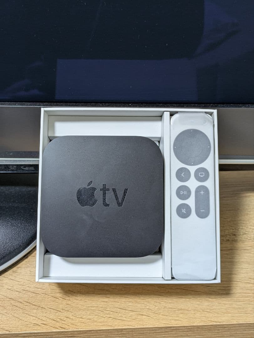 【美品】MXH02J/A Apple TV 4K 64GB（付属品付）