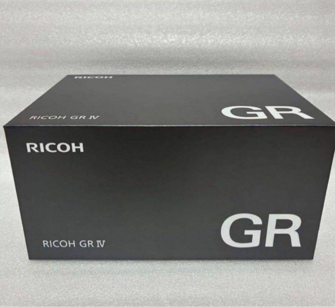 新品 RICOH GR IV コンパクトデジタルカメラ 未開封