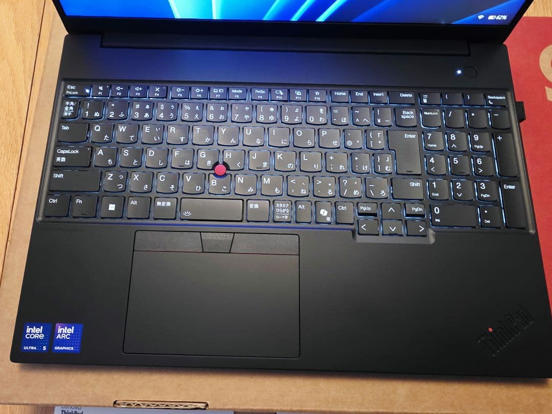 Thinkpad 16インチ 2025年12月製造品