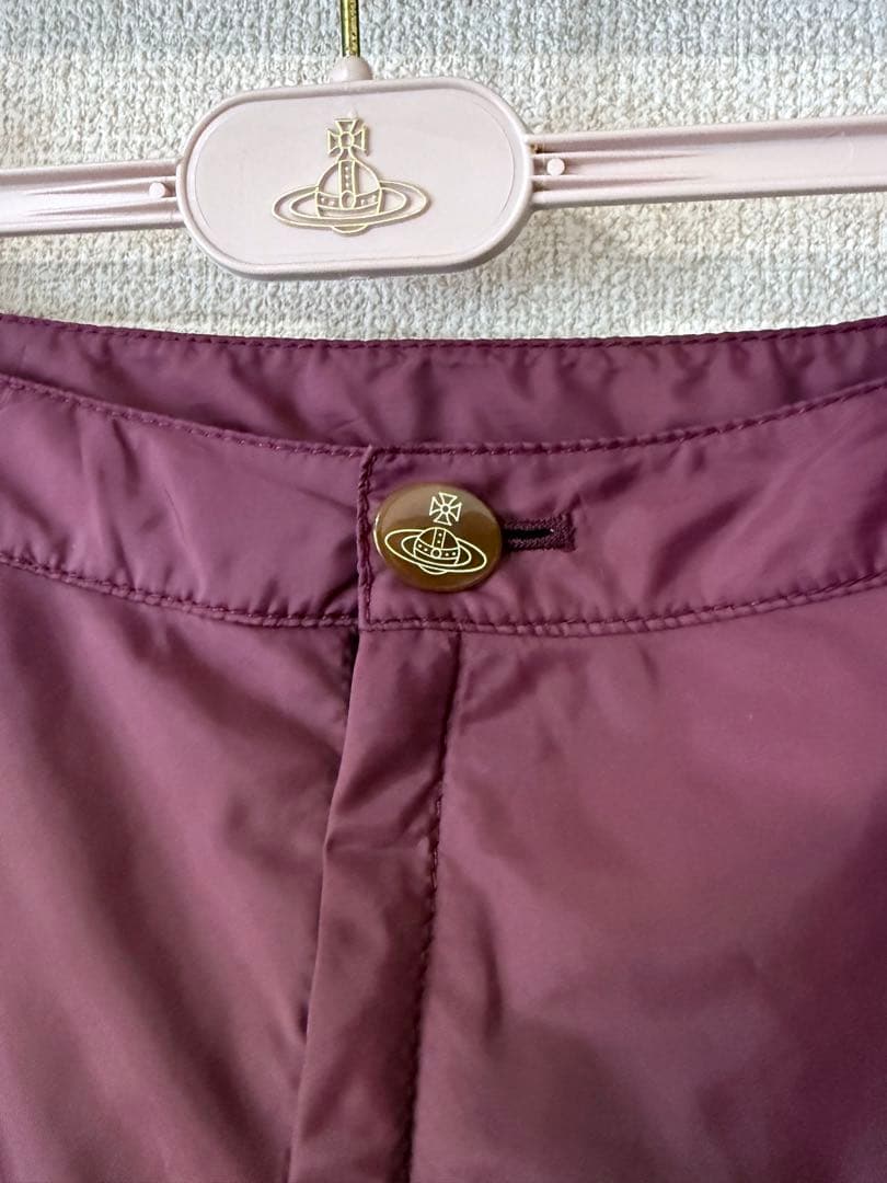 希少VivienneWestwood 中綿入りふわふわスカート/レッド