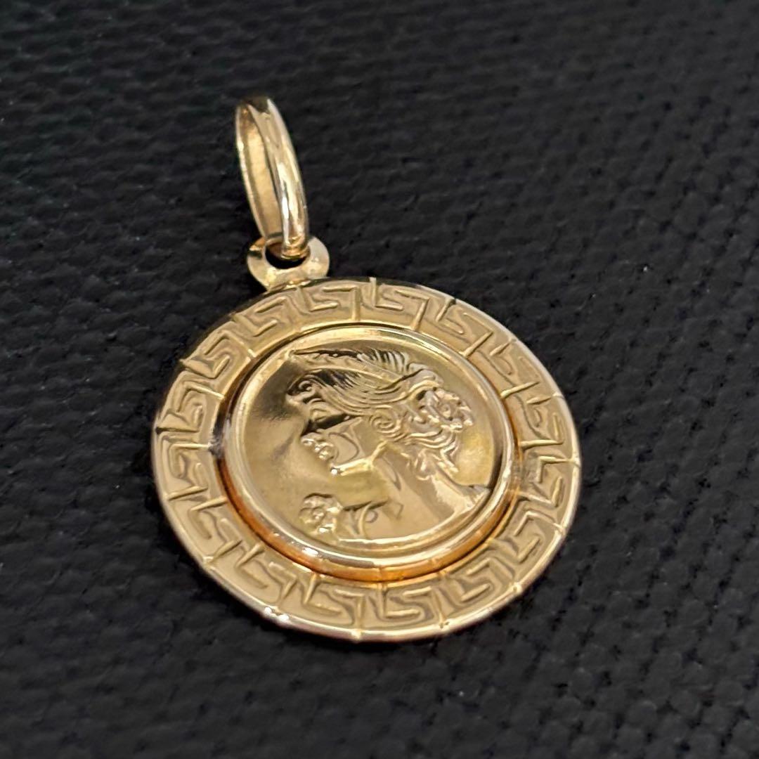 K18  モチーフ ペンダント トップ 18金 PH ゴールド