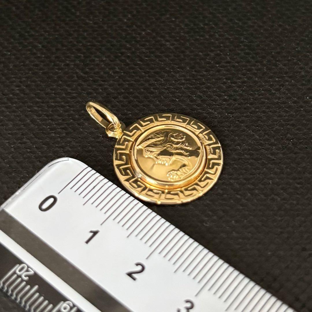 K18  モチーフ ペンダント トップ 18金 PH ゴールド