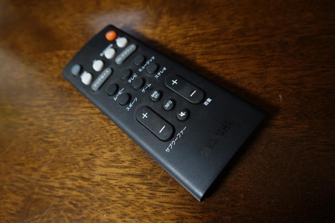 サウンドバー 【YAMAHA YAS-109 】リモコン・取説あり