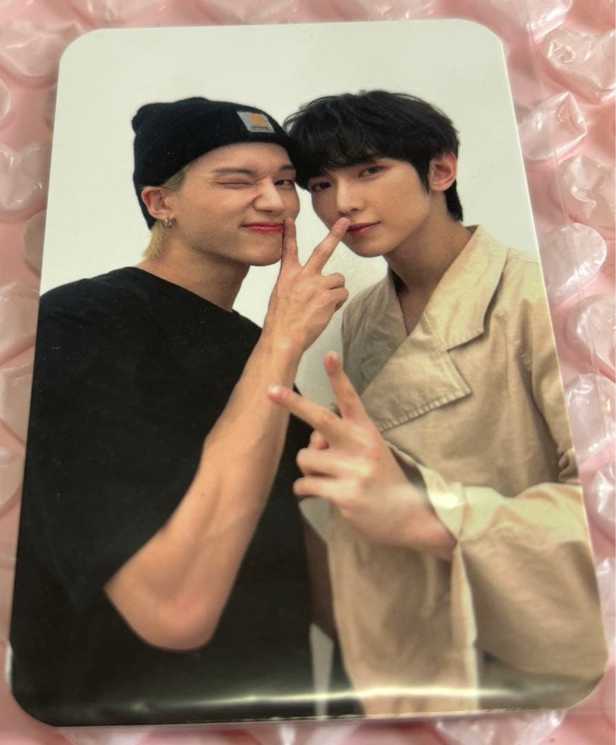 ateez ウヨン ヨサン　mk media ユニット トレカ