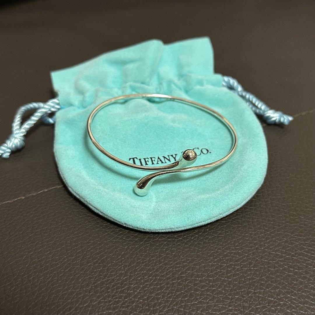 Tiffany エルサ ペレッティ ティアドロップ バングル ティファニー