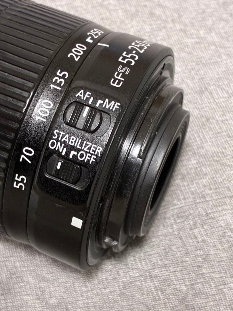 ⭐️完動⭐️ Canon EF-S 55-250mm IS II フード付望遠レンズ