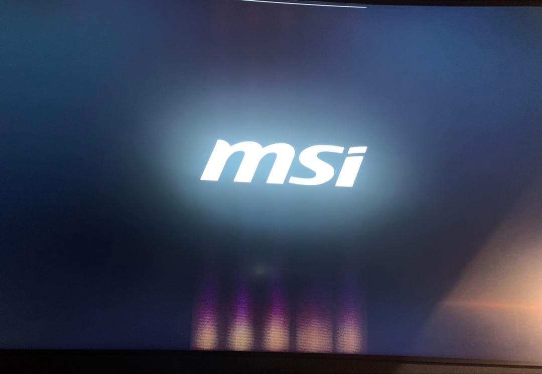 MSI Optix MAG241C 144hz モニター　ジャンク