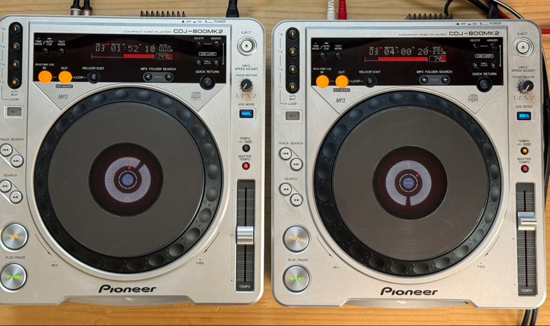 CDJ-800mk2 ×2台　動作確認済
