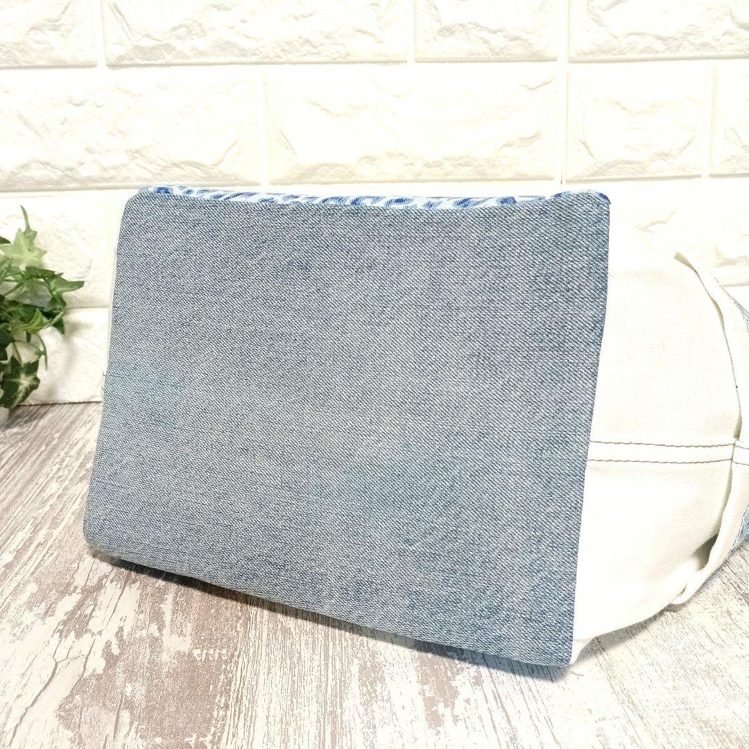 AKANE様 リメイクデニム★サイドフリンジ(なし)バック＋ストラップセット