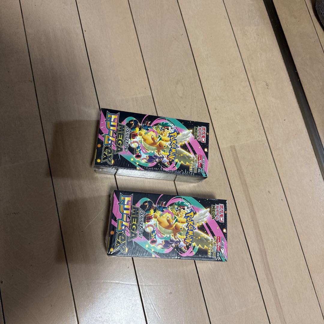 ポケモンカードゲーム　MEGAドリームex 2BOX シュリンク付き