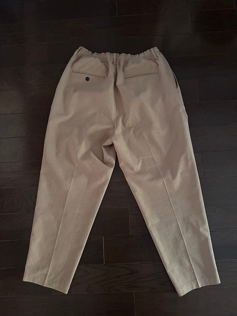 エヌハリウッド ミリタリースラックス　パンツ36 ベージュ