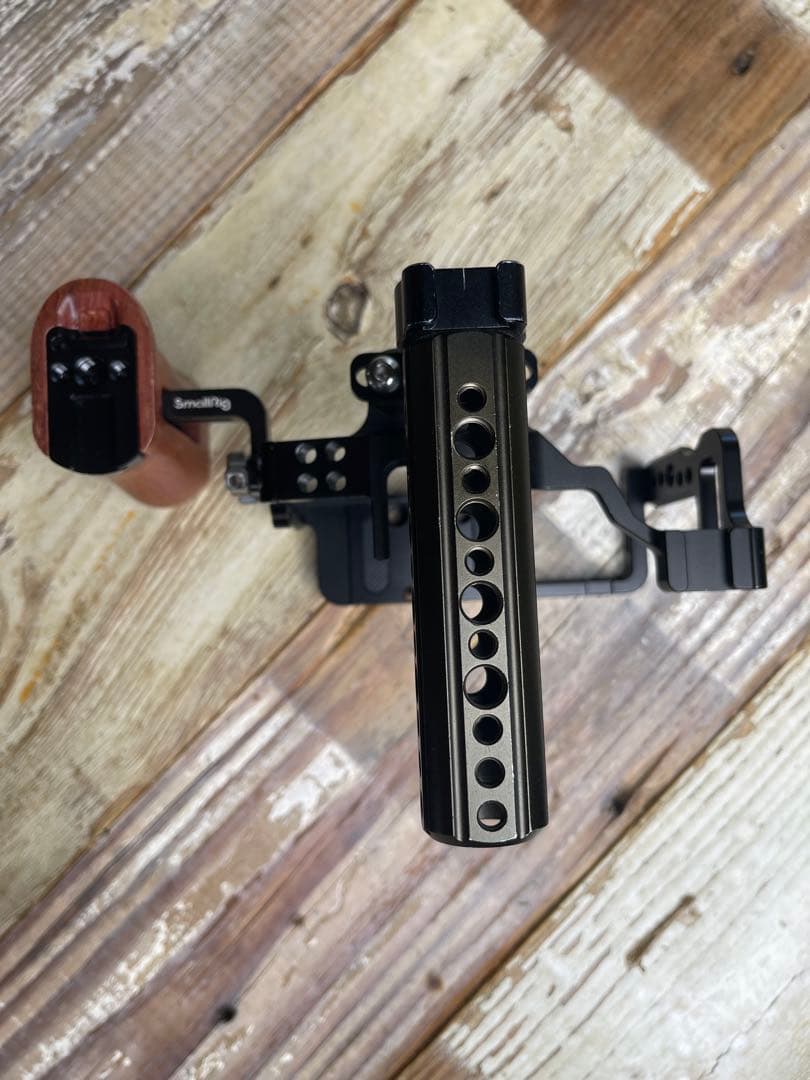 超美品　GH5用カメラケージ＋木製グリップNICEYRIG × SmallRig