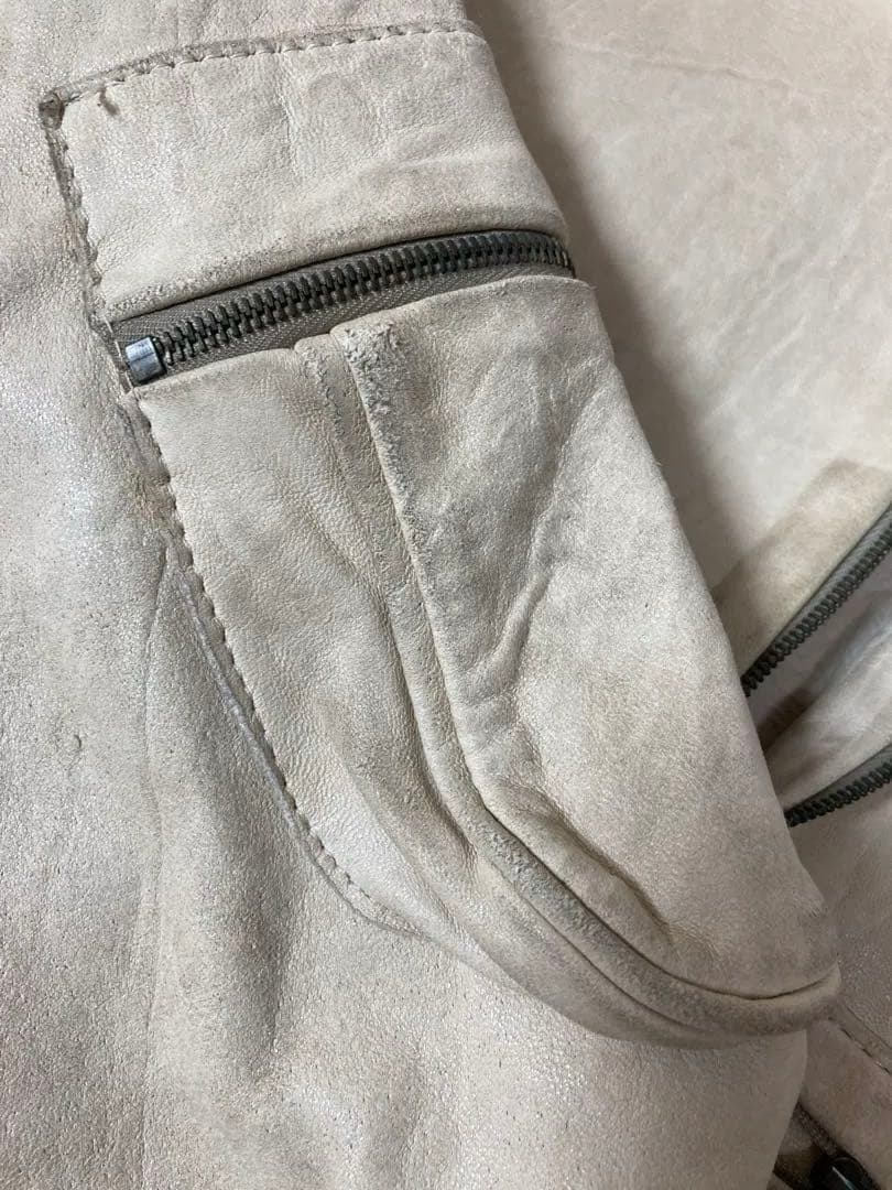 HAUTEオート羊革ラムレザージャケットRick Owensリックオウエンス