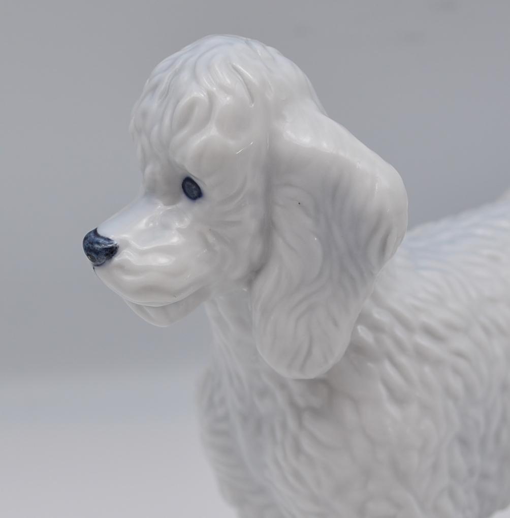 白いプードル　＃334　★ロイヤルコペンハーゲン　デンマーク　2006年　絶版