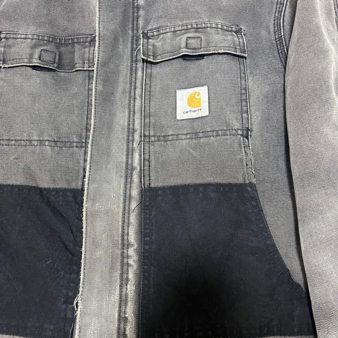 陽*長様 carhartt トラディショナルコート　ブラック　フェード　ボロ　リ