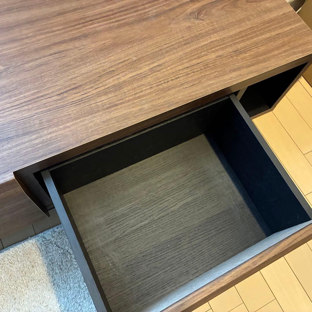 【美品】白井産業 テレビ台 テレビボード 120cm ブラウン