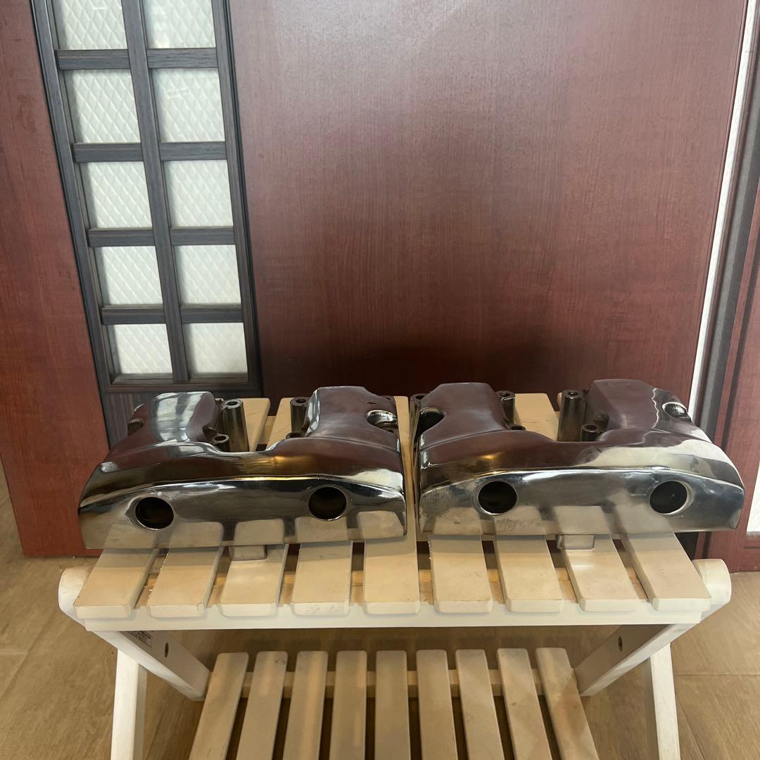 ショベルヘッド　ロッカーカバー　メッキ